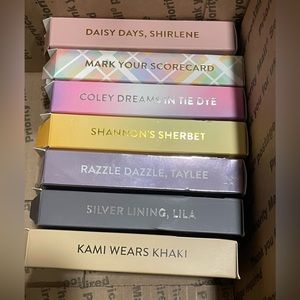 Multiple Partial Sets of Red Aspen Nail Dashes

I have more! Ask me about them!